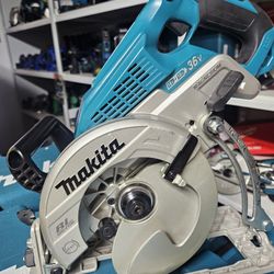 MAKITA 36V CORDLESS BRUSHLESS 7-1/4 REAR HANDLE SAW TOOL ONLY NEW 