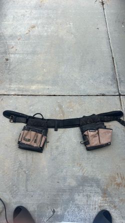 Husky construction tool work belt