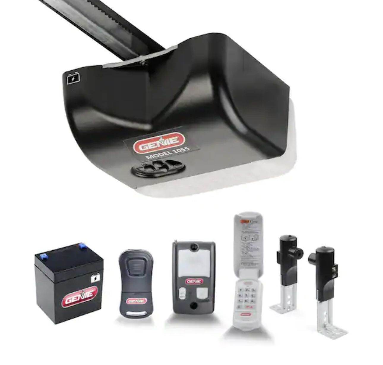 Garage Door Opener with Automatic Battery Backup