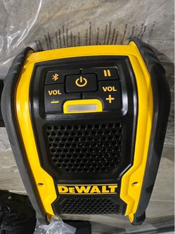 Dewalt 20v Bluetooth speaker