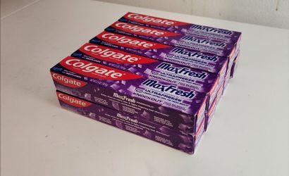 Colgate Max Fresh Knockout Gel Toothpaste, 2.5 Ounce Pack Of 10