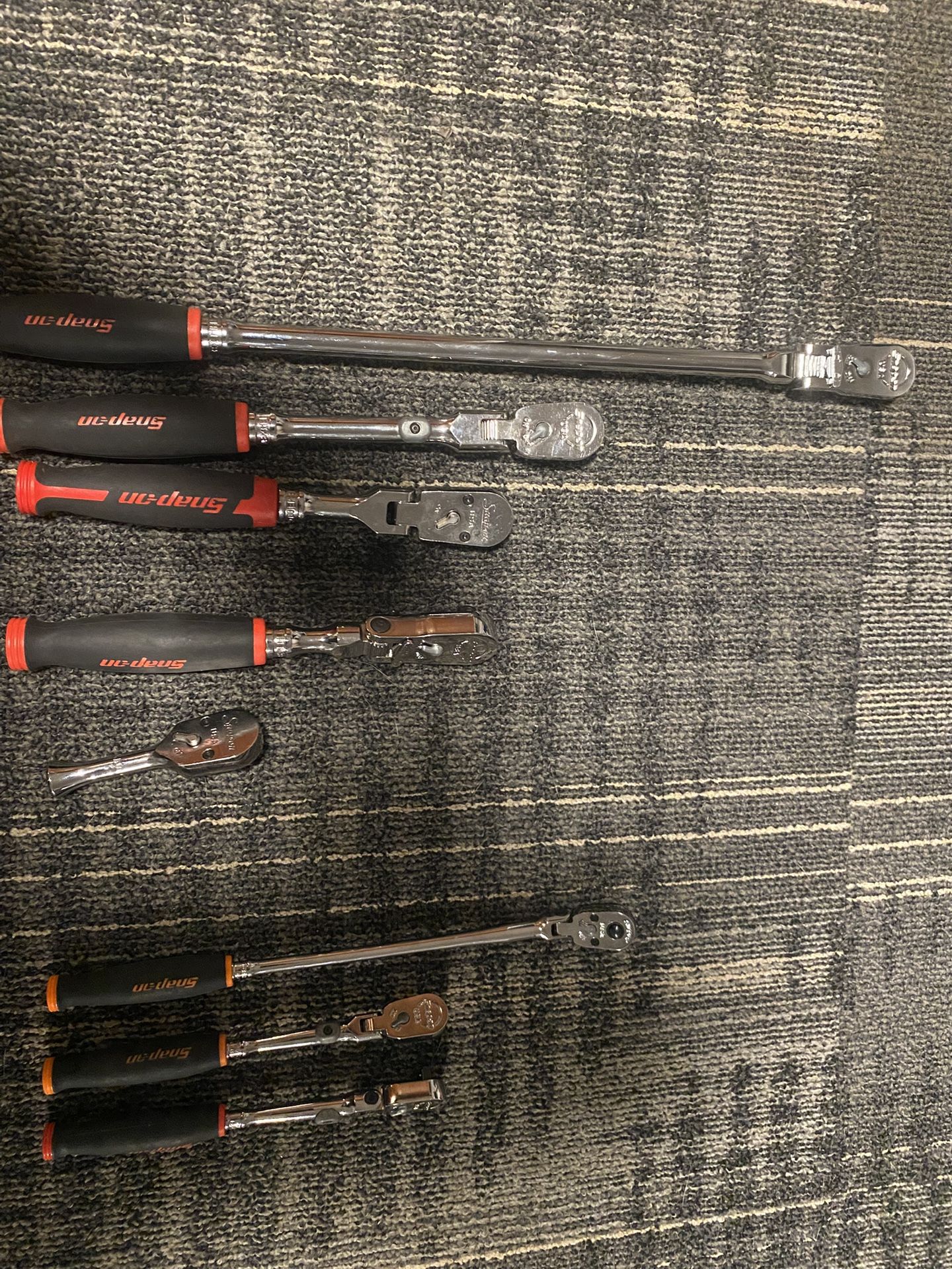 Snap On 3/8 And 1/4 In Ratchets Brand New