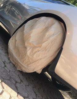 Body shop wheel covers