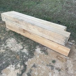 8x8x6ft Rough Sawn Red Cedar Timber 
