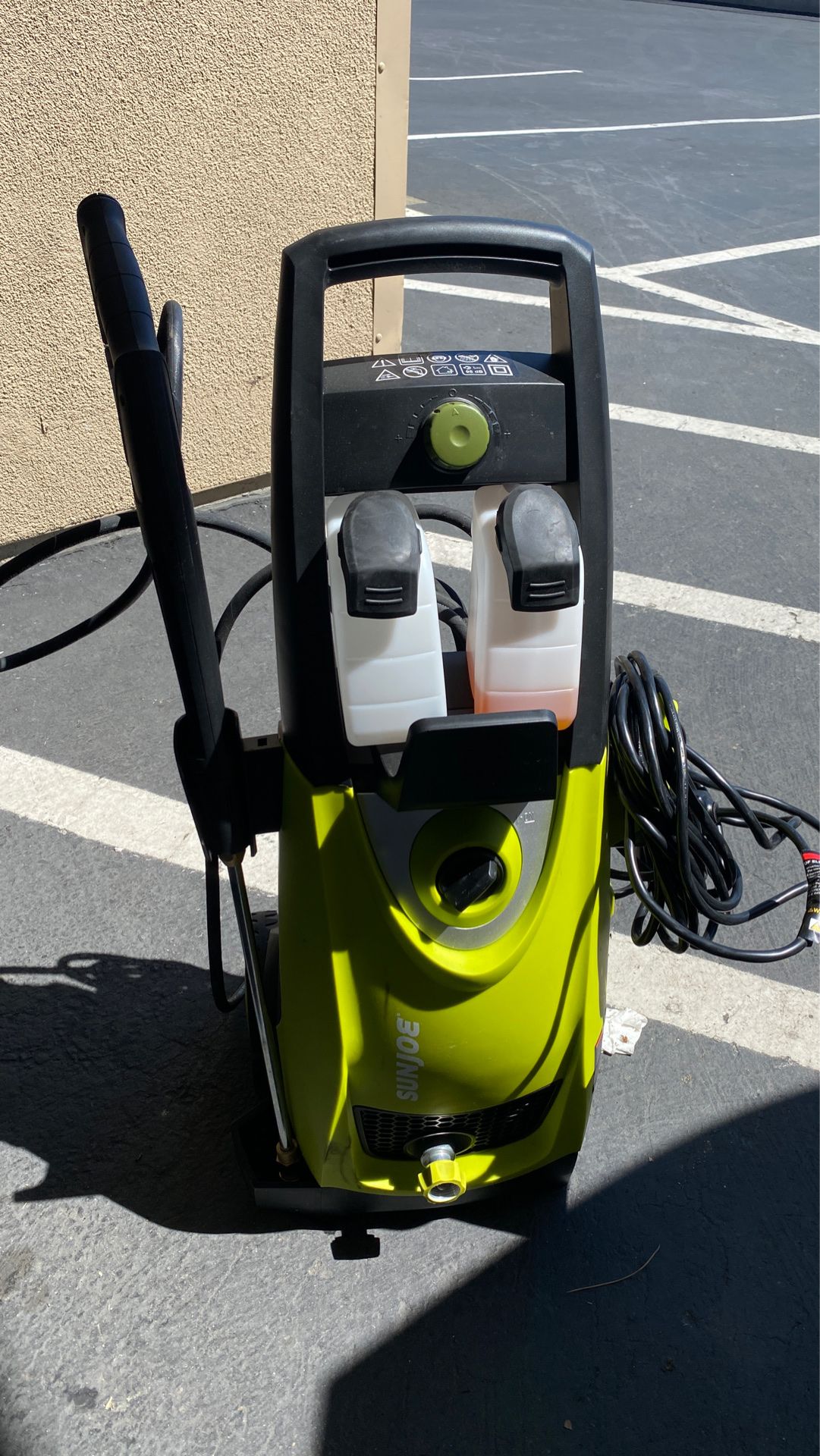 Sunjoe pressure washer