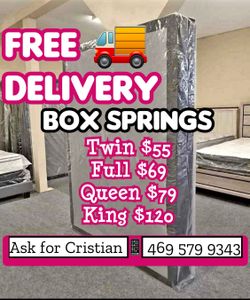Box Springs  Twin box Full box  Queen box  King box  Bases para colchon  Box spring 