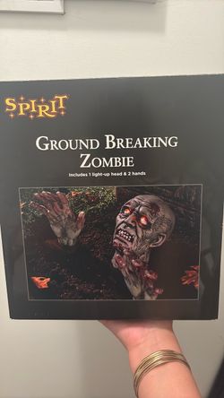 Spirit Halloween Ground Breaking Zombie Decoration