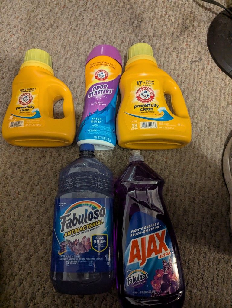 Laundry And Cleaning Supplies 