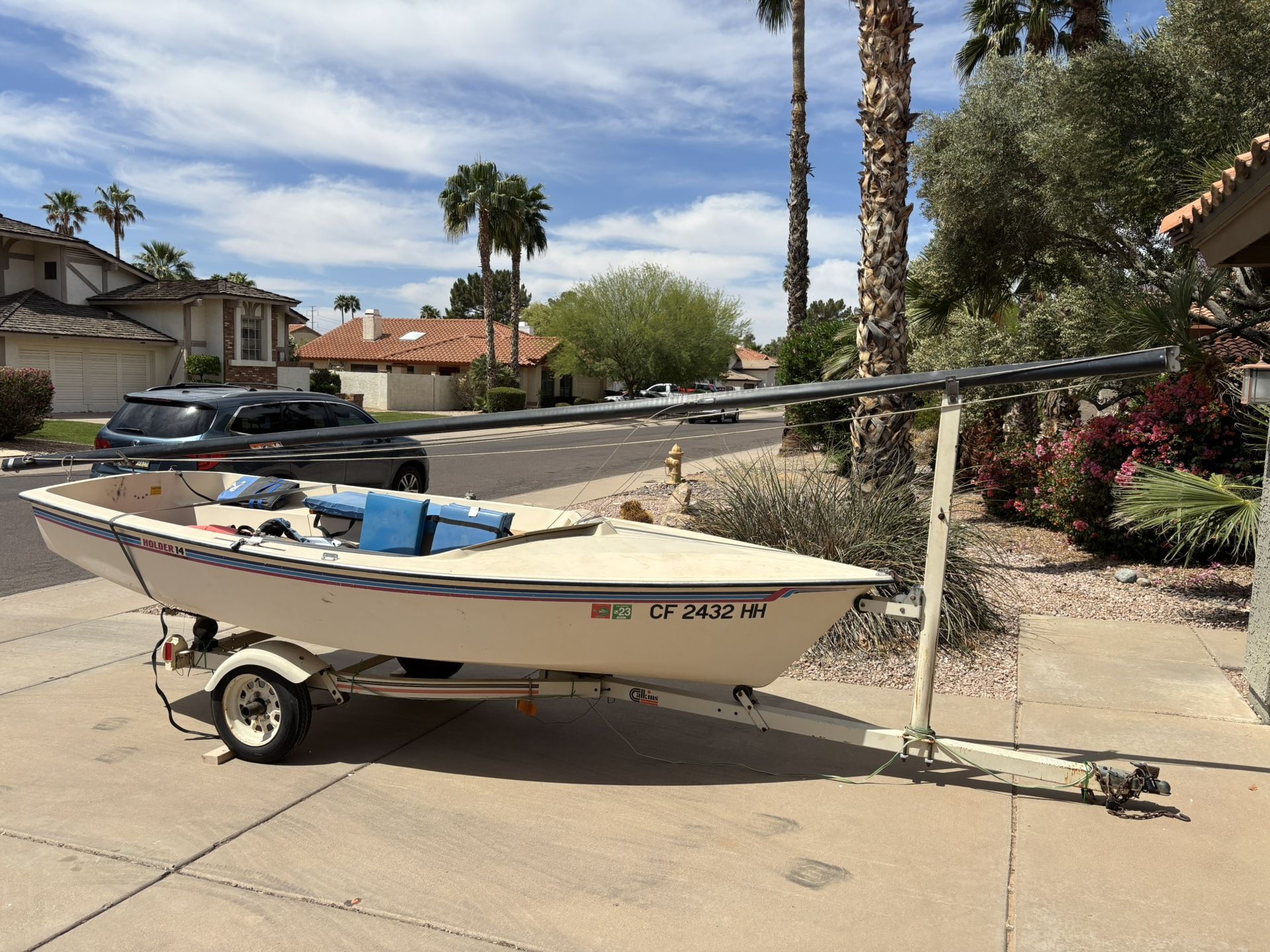 Honor holder 14 Sailboat