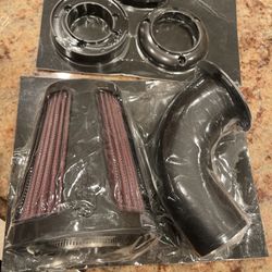 Vance And Hines 90 Deg Air Intake Black 40029