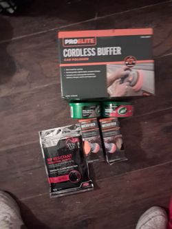 Car Detailing polish and buffing package