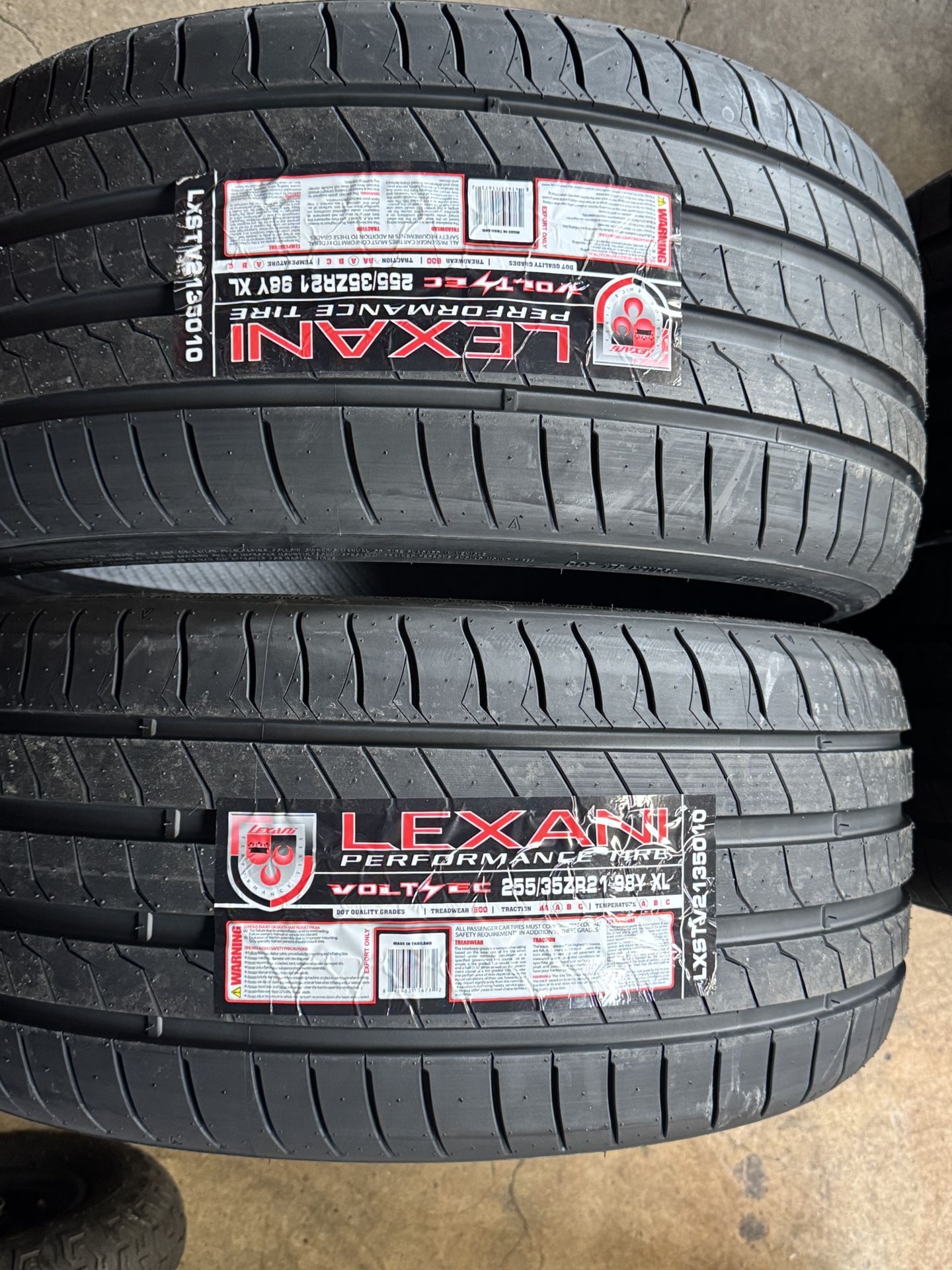 P255/35ZR21 Lexani EV Tesla Tires