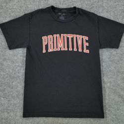 Primitive Shirt Size Medium Black Skateboarding Graphic Tee