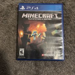 Minecraft PS4 Game Card 