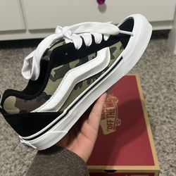 Vans Knu School Camo Black/Green