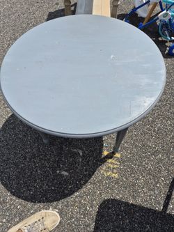 Table round wood