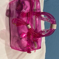 Pink Jelly Purse 100 $ OBO