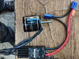 Quantum 453500 KV motor and ESC brand new 200 amp