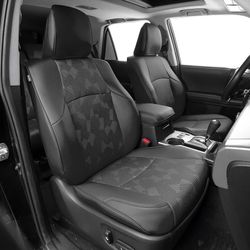 Toyota 4Runner 2010-2024 Seat Covers Full Set Luxury Leather Front & Rear (5 Seats)