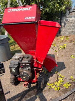 Troy Bilt wood chipper shredder