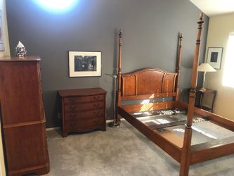 Complete Bedroom Set Queen Bed Frame