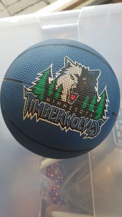 Timberwolves mini basketball