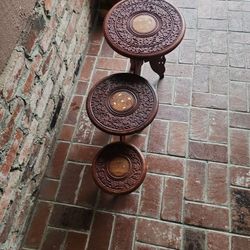 Three Piece Antique Coffee Table