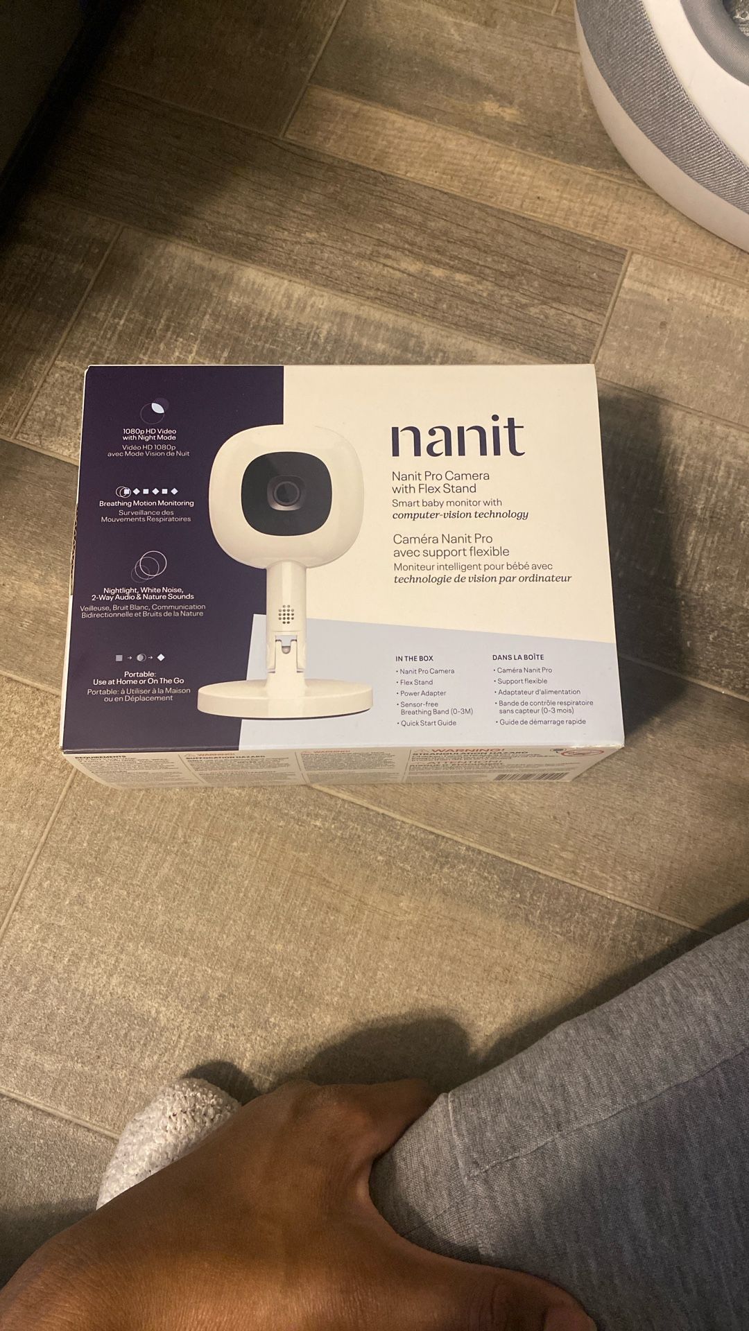 Nanit Baby Camera and Foot Monitor 
