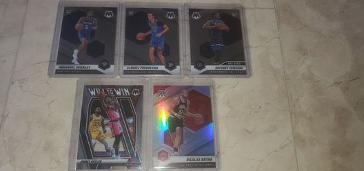 Panini Mosaic NBA Basketball Cards Lot of 5