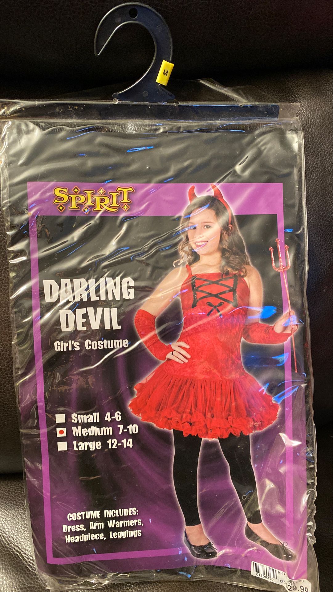 Kids Darling Devil costume