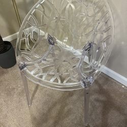 Acrylic Chair Set Of 2
