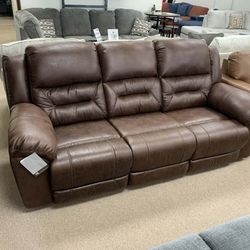 Ashley Reclining Sofa- Brand New
