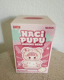 Hacipupu Pop Mart Gummy Bear Peach