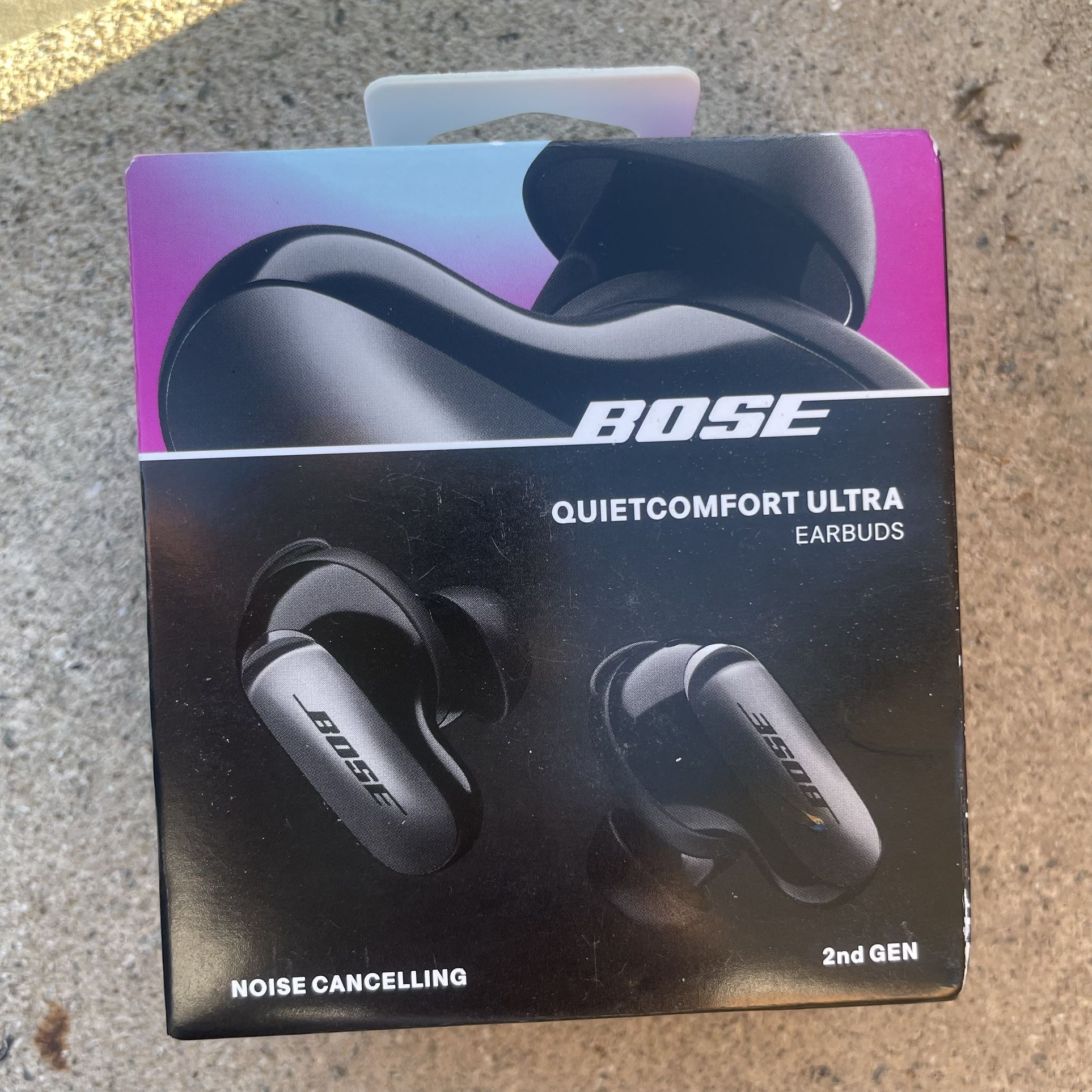 NEW! Bose QuietComfort Ultra Earbuds (2nd Gen) Black