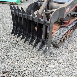 Mini Skid Steer Brush Rake