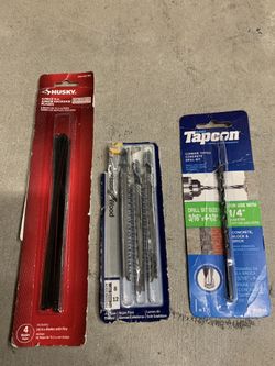 Hacksaw blades/jig saw blades/ tapcon drill bit