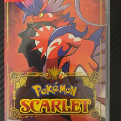 Pokemon Scarlet Switch Game 