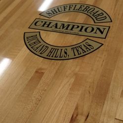 SHUFFLE BOARD TABLE