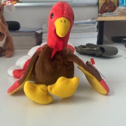 1996 Gobbler Turkey Beanie Baby W/ TAGS