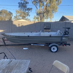 14 Ft Valero Aluminum Boat 