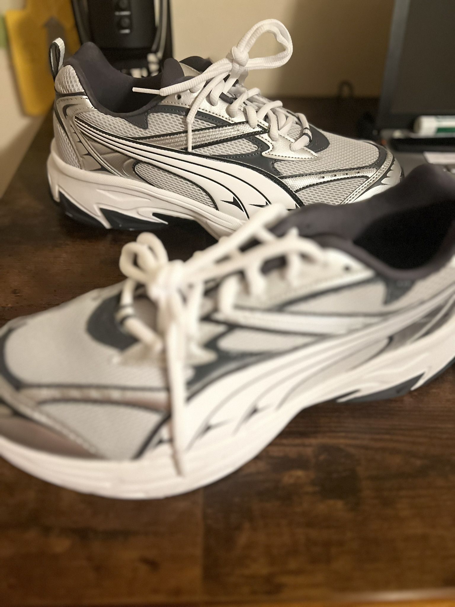 PUMA Morphic Silver Glacial Grey Size 12 US Men