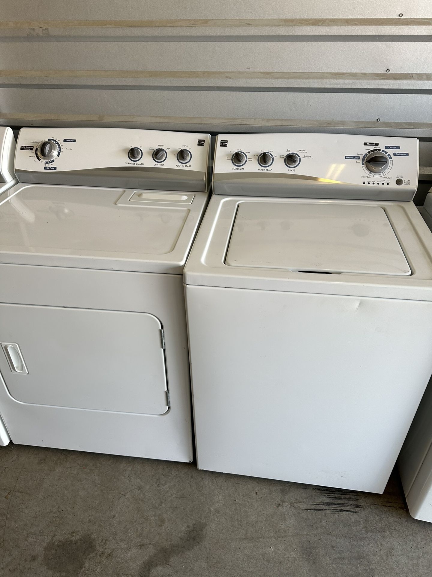 Kenmore top load washer and dryer beautiful