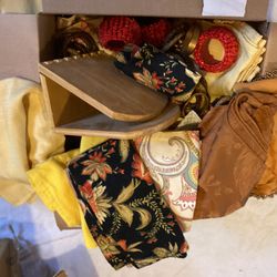 Box Of Napkins And Accessories 