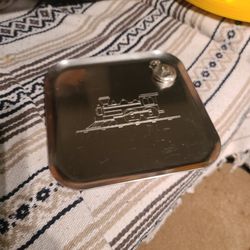 Train Platter and Watch