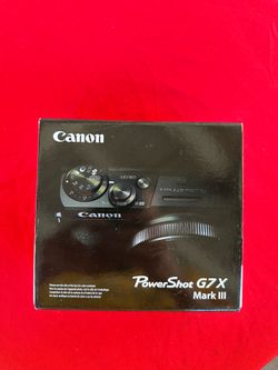 Canon Powershot g7x Mark III