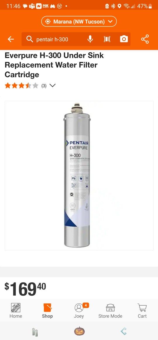 Pentair Everpure H-300