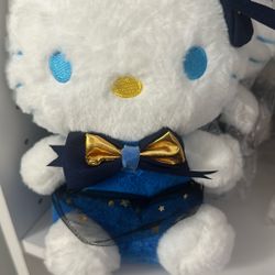 Hello Kitty Blue & Gold