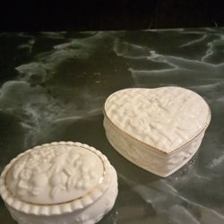 TWO JEWELRY BOXES VERY NICE?
