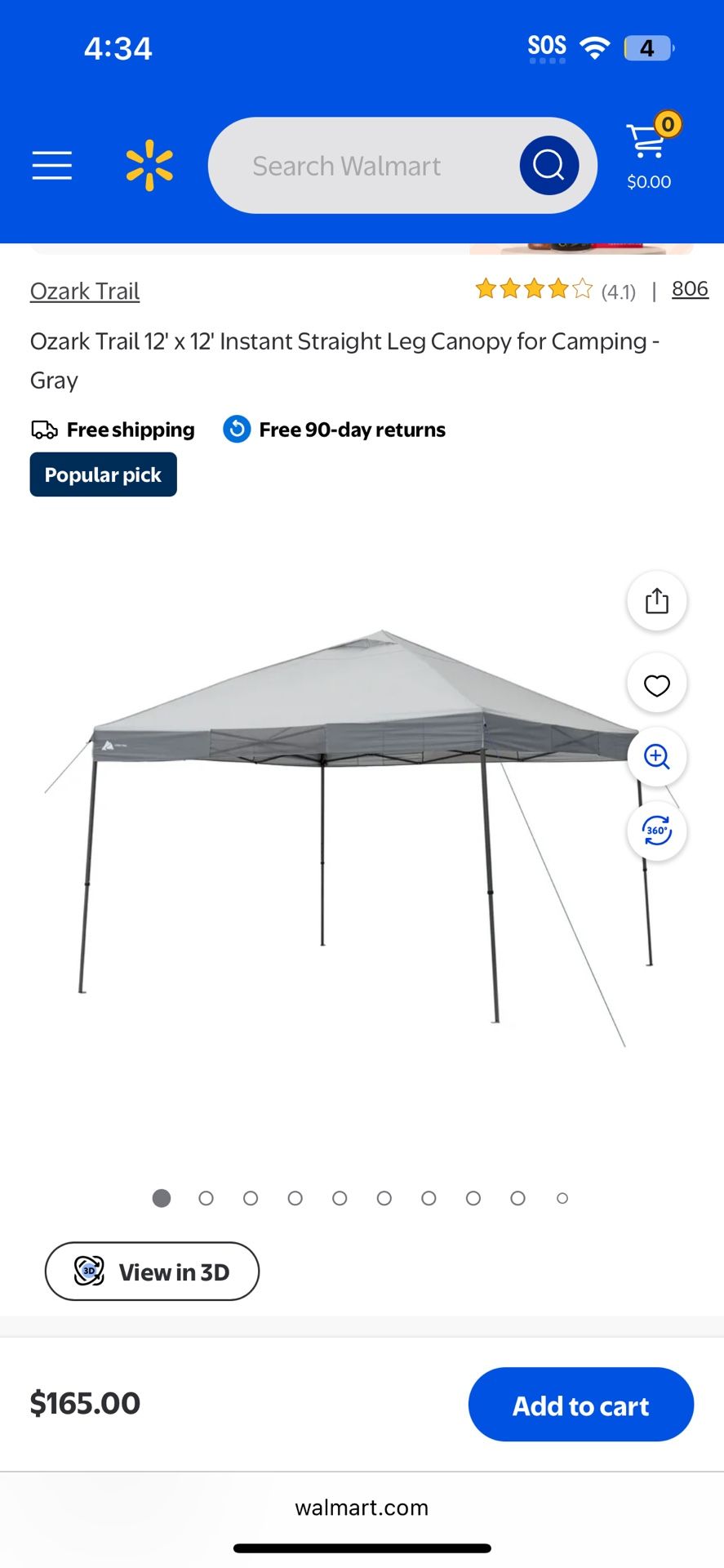 Canopy Instant 