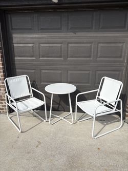 Bistro patio set new